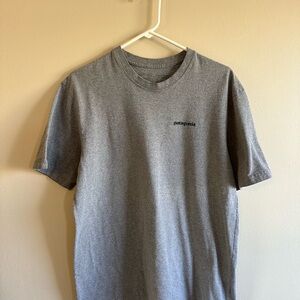 Patagonia Men's Charcoal Tee with Bison